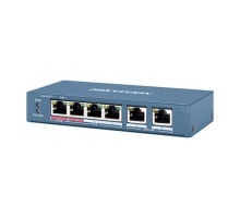 Комутатор мережевий Hikvision DS-3E0106P-E/M