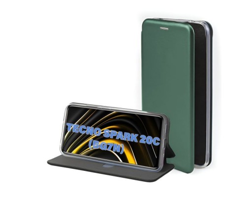 Чохол до мобільного телефона BeCover Exclusive Tecno Spark 20C (BG7n) Dark Green (711249)