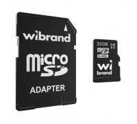 Карта пам'яті Wibrand 32GB microSD class 10 UHS-I (WICDHU1/32GB-A)