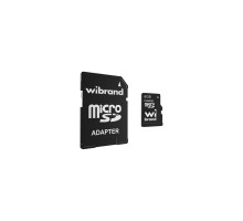 Карта пам'яті Wibrand 8GB microSD class 4 (WICDC4/8GB-A)