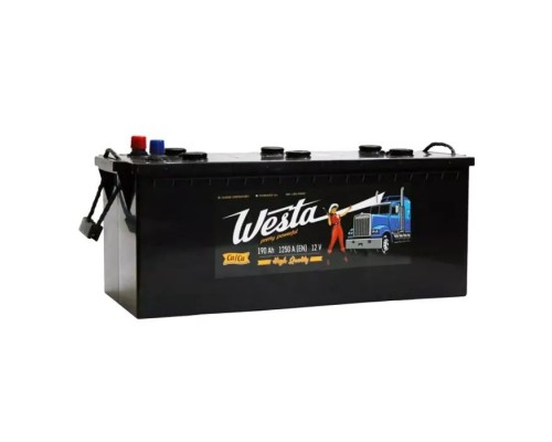 Акумулятор автомобільний Westa 6CT-190 А (3) Pretty Powerful