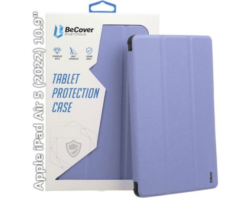 Чохол до планшета BeCover Tri Fold Hard Apple iPad Air (4/5) 2020/2022 10.9" Purple (709665) (709665)