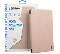 Чохол до планшета BeCover Tri Fold Hard Apple iPad Air 11" M2/M3 (2024/2025) Pink (711416)