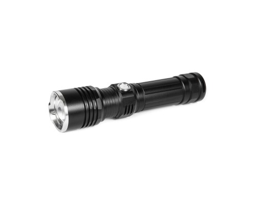 Ліхтар Quantum Solid-M 10W LED з USB + Li-ion18650/2600mAh box (QM-FL1020-18650/2600-CB)