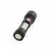 Ліхтар Quantum Adept 10W LED zoom +COB з USB (QM-FL1031)