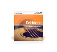 Струни для гітари D'Addario Phosphor Bronze Extra Light (10-47) (EJ15)