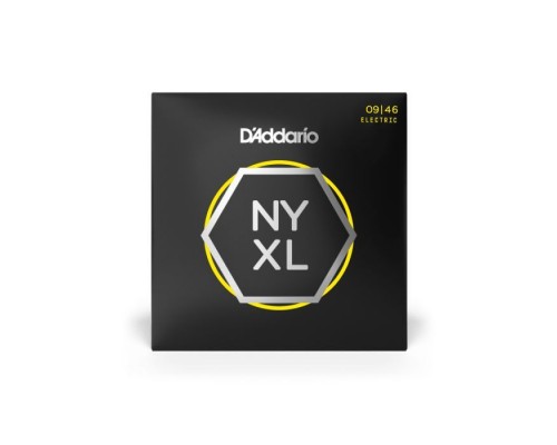 Струни для гітари D'Addario NYXL Super Light Top / Regular Bottom (09-46) (NYXL0946)