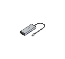 Концентратор Vention USB 3.1 Type-C to 3хUSB 3.0/TF/SD/PD 87W 6-in-1 (TGRHB)