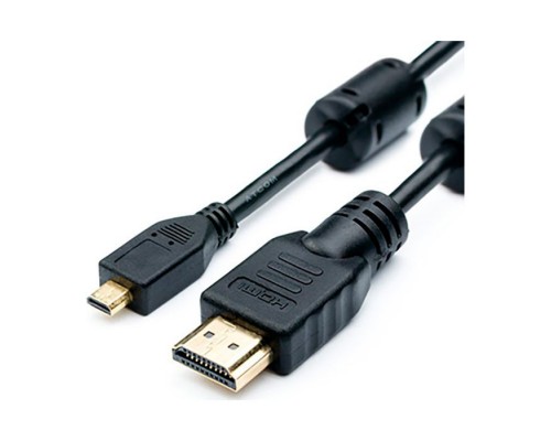 Кабель мультимедійний HDMI A to HDMI D (micro), 2.0m Atcom (22402)