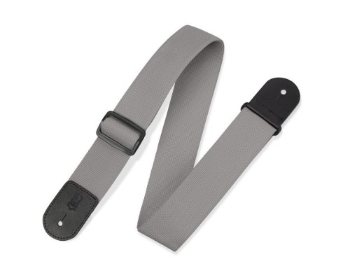 Ремінь для гітари Levy's Classics Series Polypropylene Guitar Strap Grey (M8POLY-GRY)