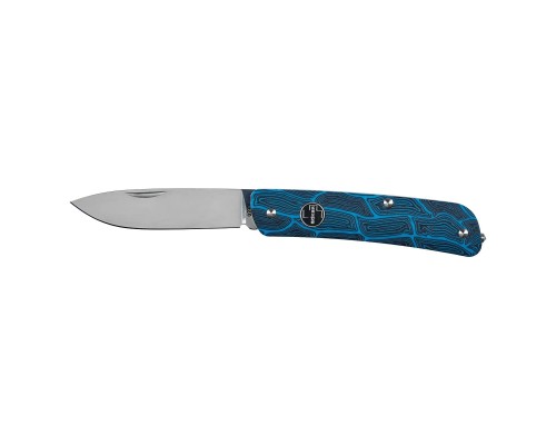 Ніж Boker Plus Tech Tool Damast G10 Blue (01BO557)