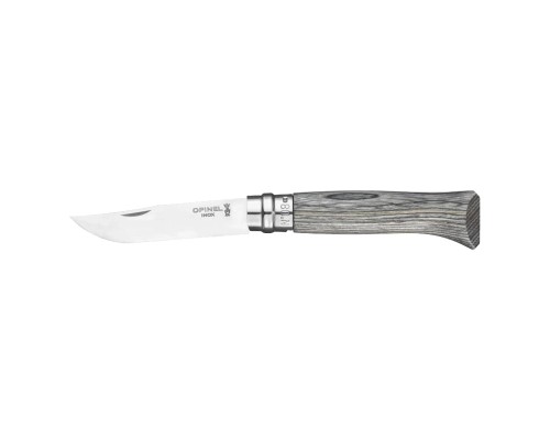 Ніж Opinel 8 VRI Laminated сірий (002389)