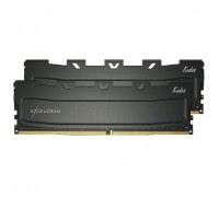 Модуль пам'яті для комп'ютера DDR4 32GB (2x16GB) 3200 MHz Black Kudos eXceleram (EKBLACK4323222XD)