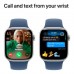 Смарт-годинник Apple Watch Series 10 GPS 42mm Silver Aluminium Case with Denim Sport Band - M/L (MWWC3QH/A)