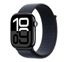 Смарт-годинник Apple Watch Series 10 GPS 46mm Jet Black Aluminium Case with Ink Sport Loop (MWWR3QH/A)
