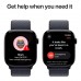 Смарт-годинник Apple Watch Series 10 GPS 46mm Jet Black Aluminium Case with Ink Sport Loop (MWWR3QH/A)