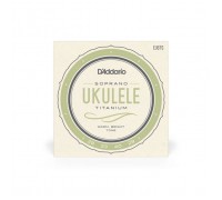 Струни для гітари D'Addario Titanium Ukulele Soprano (EJ87S)