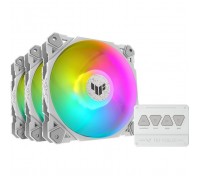 Кулер до корпусу Corsair TUF Gaming TF120 ARGB 3IN1 White (90DA0033-B09030)