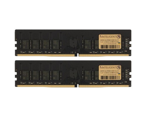 Модуль пам'яті для комп'ютера DDR4 32GB (2x16GB) 2400 MHz INTELIGENTES (IU4BHC2/32)