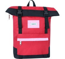 Рюкзак для ноутбука Bagland 15" Holder 25L, roll top, 0051666, red/black (1065919120)