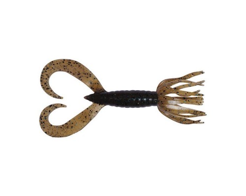 Силікон рибальський Keitech Little Spider 2" (8 шт/упак) ц:207 green pumpkin pp. flk (1551.03.53)