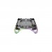 Геймпад GamePro GPX13T 2.4G/BT 5.1/USB/PC/iOS/Android RGB Transparent (GPX13T)