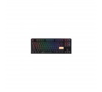 Клавіатура Ducky One 3 TKL Cherry MX Blue RGB UA USB Black (DKON2187ST-CUAPXCLAWSC1)