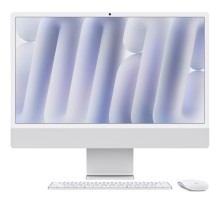 Комп'ютер Apple 24" iMac Retina 4.5K / Apple M4 (8-c/CPU, 8-c/GPU), 16, 256, Silver (MWUC3UA/A)
