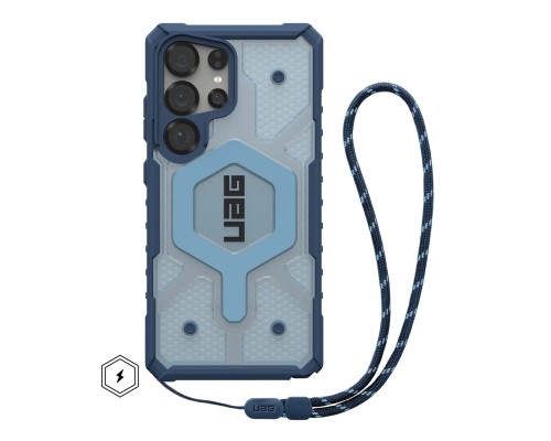 Чохол до мобільного телефона UAG Samsung Galaxy S25 Ultra Pathfinder Clear with Magnet Bundle Blues Lanyard (2144831BV03)