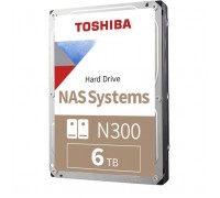 Жорсткий диск 3.5" 6TB N300 Toshiba (MN10ADA600S)
