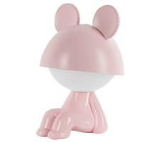 Нічник Kite Світильник LED з акумулятором Cute Mouse, рожевий (K25-316-2-2)