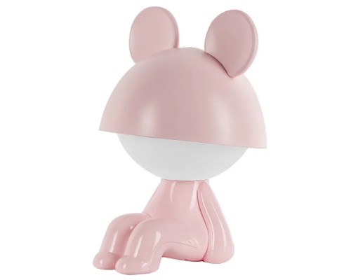 Нічник Kite Світильник LED з акумулятором Cute Mouse, рожевий (K25-316-2-2)