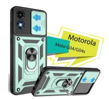 Чохол до мобільного телефона BeCover Military Motorola Moto G04/G04s Dark Green (713064)