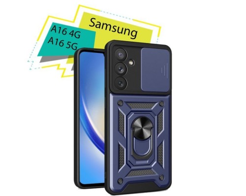 Чохол до мобільного телефона BeCover Military Samsung Galaxy A16 4G SM-A165/A16 5G SM-A166 Blue (713069)