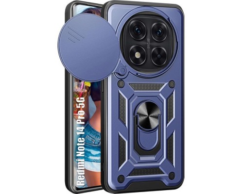 Чохол до мобільного телефона BeCover Military Xiaomi Redmi Note 14 Pro 5G Blue (713095)