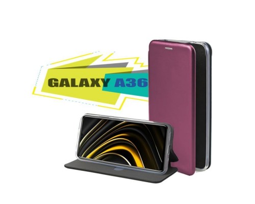 Чохол до мобільного телефона BeCover Exclusive Samsung Galaxy A36 SM-A366 Red Wine (713029)