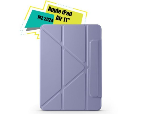 Чохол до планшета BeCover Ultra Slim Origami Magnetic Apple iPad Air 11" M2/M3 (2024/2025) Deep Purple (712959)