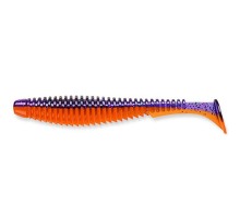 Силікон рибальський FishUP U-Shad 3" 207 - Dark Violet/Orange (9шт/уп) (1864.15.18)