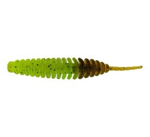 Силікон рибальський FishUP Tanta 2" 243 - Chartreuse/Green Pumpkin (9шт/уп) (1864.01.13)