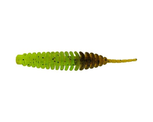 Силікон рибальський FishUP Tanta 2" 243 - Chartreuse/Green Pumpkin (9шт/уп) (1864.01.13)