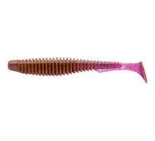 Силікон рибальський FishUP U-Shad 2" 016 - Lox/Green&Black (10шт/уп) (1862.02.79)