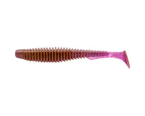 Силікон рибальський FishUP U-Shad 2" 016 - Lox/Green&Black (10шт/уп) (1862.02.79)