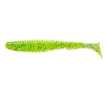 Силікон рибальський FishUP U-Shad 2" 055 - Chartreuse/Black (10шт/уп) (1862.02.86)