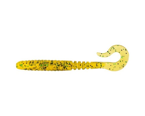 Силікон рибальський FishUP Vipo 2" 036 - Caramel/Green&Black (10шт/уп) (1864.05.55)