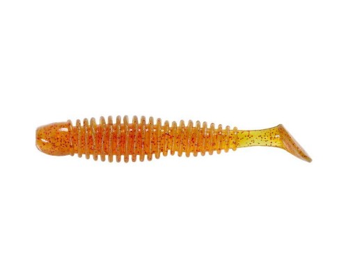 Силікон рибальський Reins Bubbling Shad 3" 566 Motor Oil Red Flake (8 шт/уп.) (1552.03.01)
