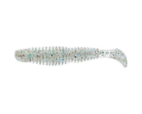 Силікон рибальський Reins Bubbling Shad 4" 152 Super Glow All Stars (8 шт/уп.) (1552.07.87)