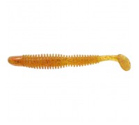 Силікон рибальський Reins Bubbling Shad 4" 566 Motor Oil Red Flake (8 шт/уп.) (1552.04.04)