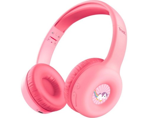 Навушники Trust Nouna Kids Wireless Pink (25274)