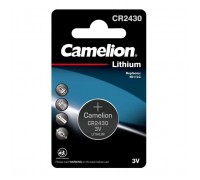 Батарейка CR 2430 Lithium * 1 Camelion (CR2430-BP1)
