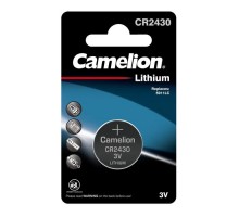 Батарейка CR 2430 Lithium * 1 Camelion (CR2430-BP1)
